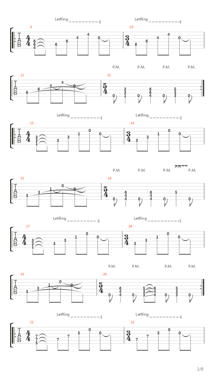 Erased吉他谱