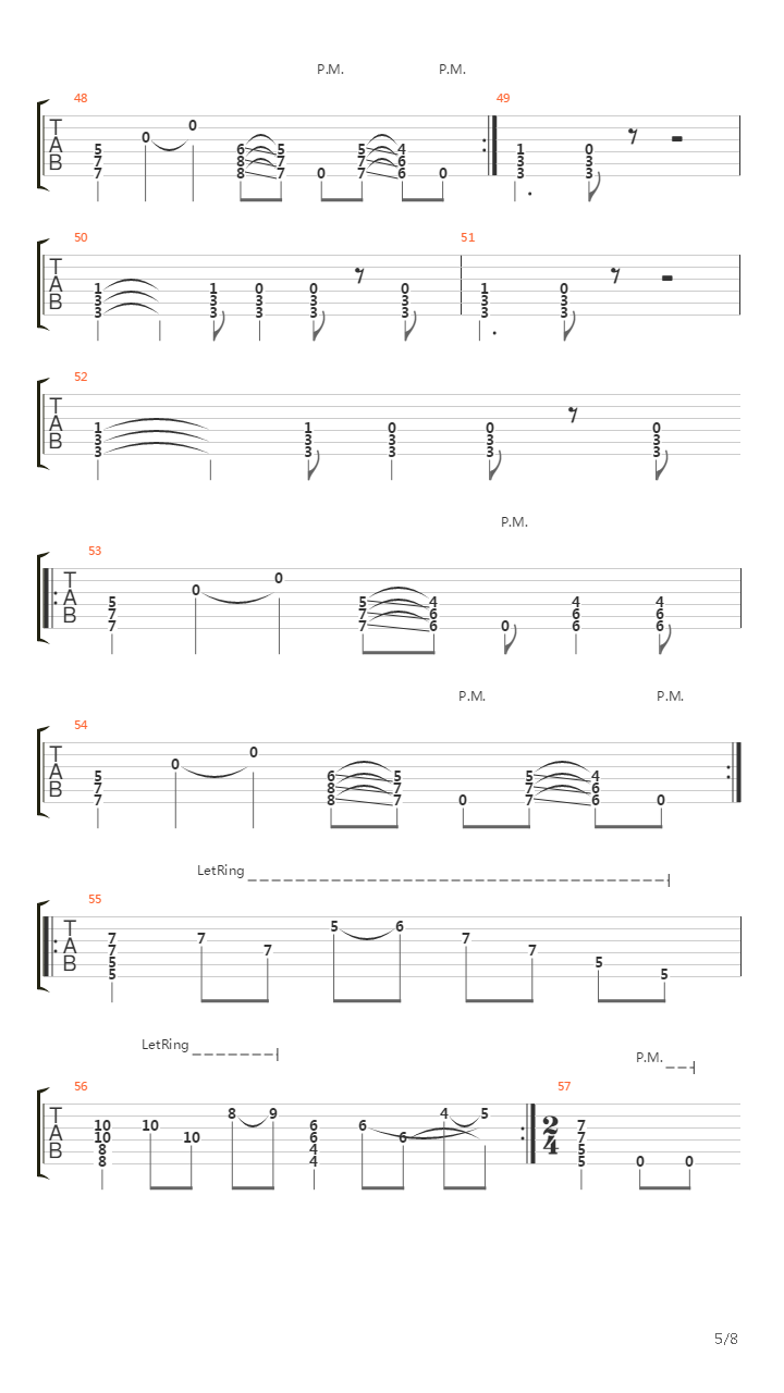 Erased吉他谱