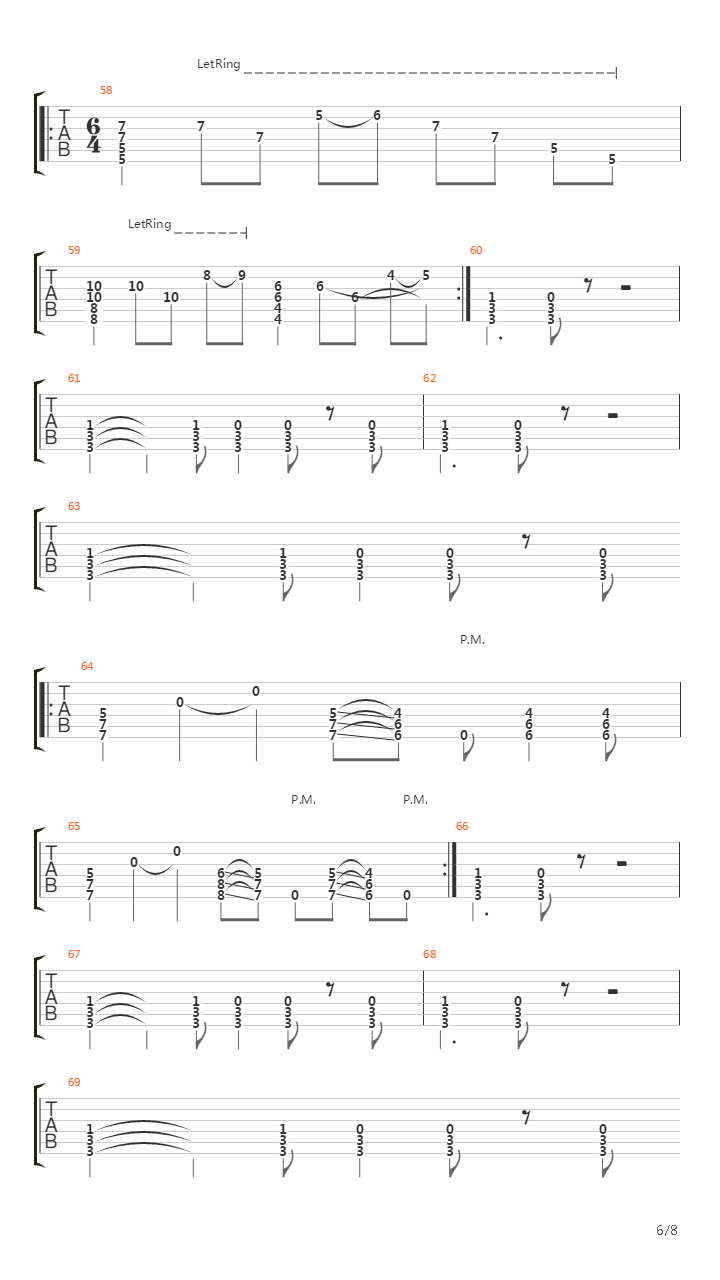 Erased吉他谱