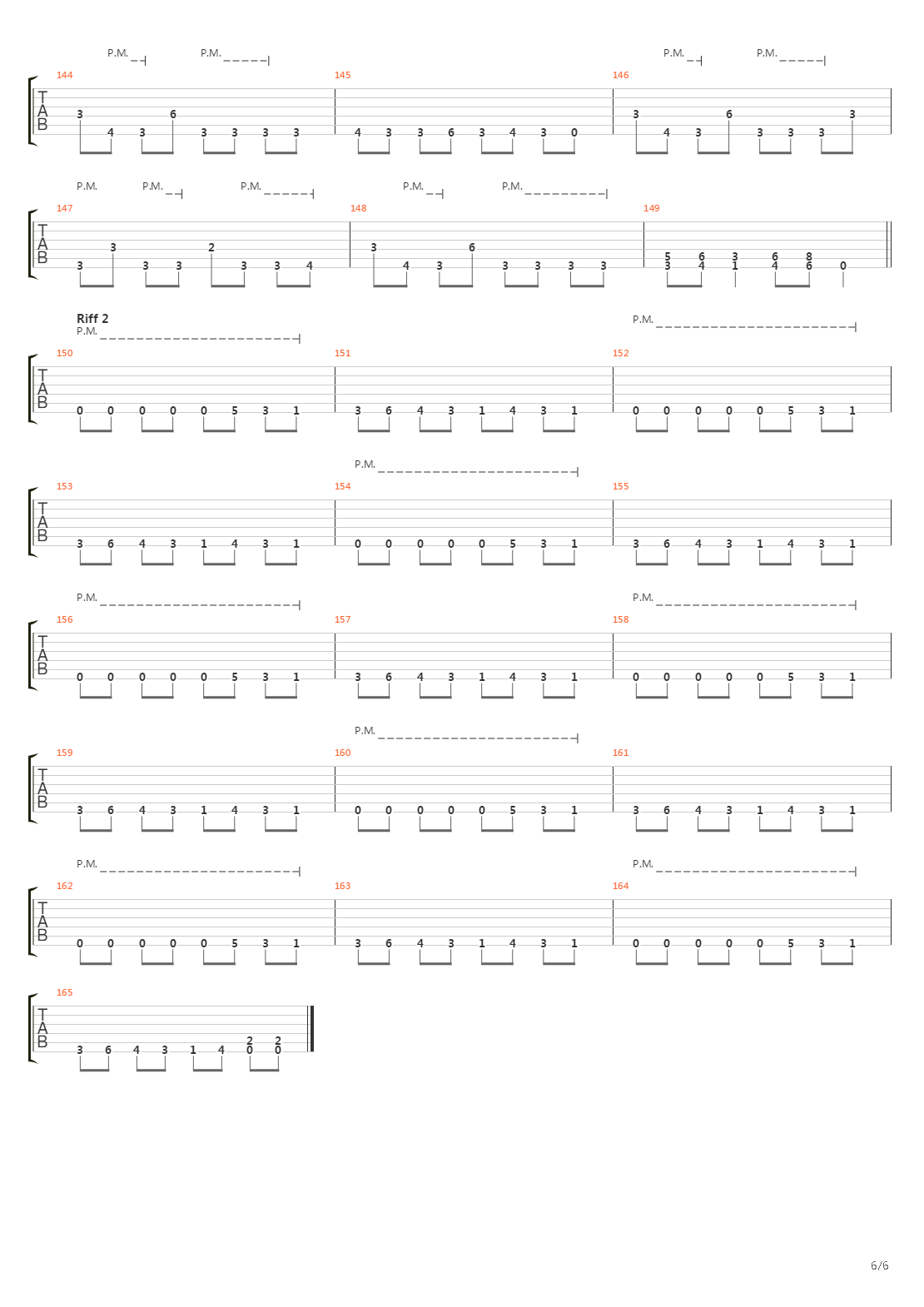 Chamber Master吉他谱