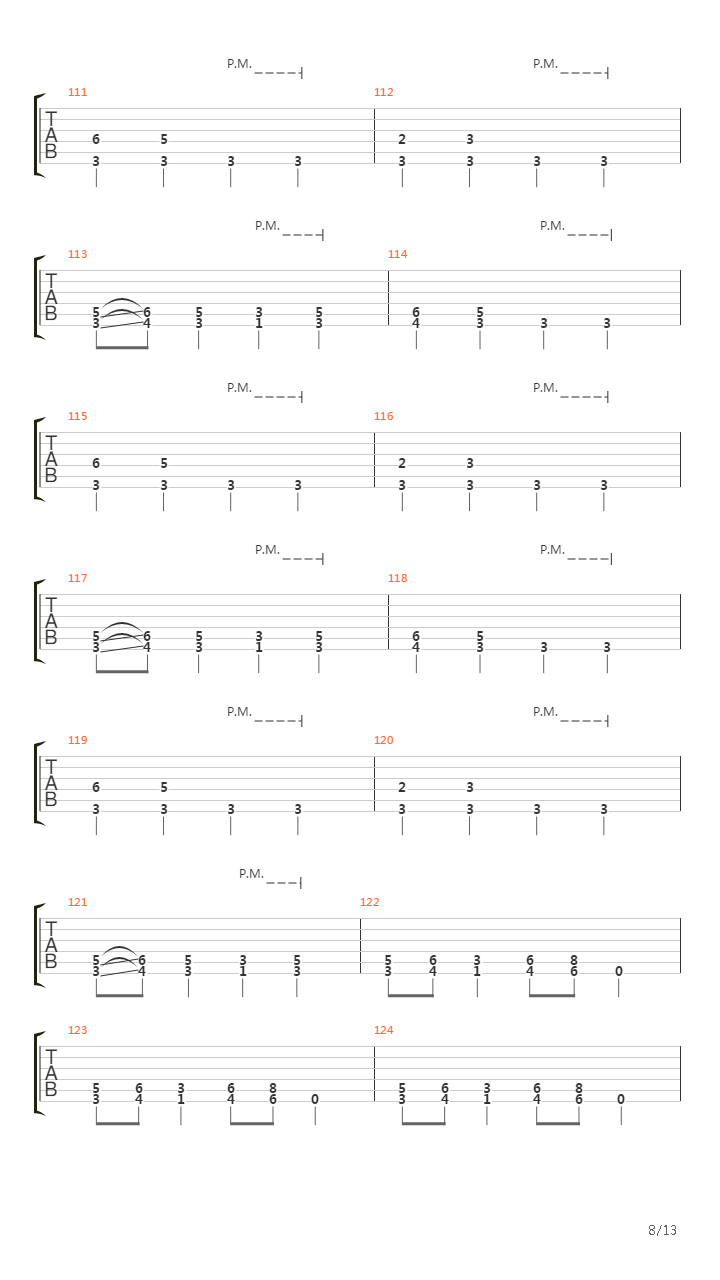 Chamber Master吉他谱