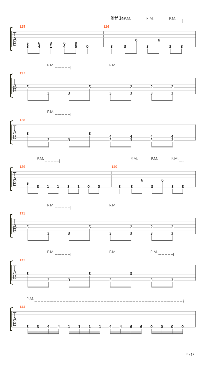 Chamber Master吉他谱