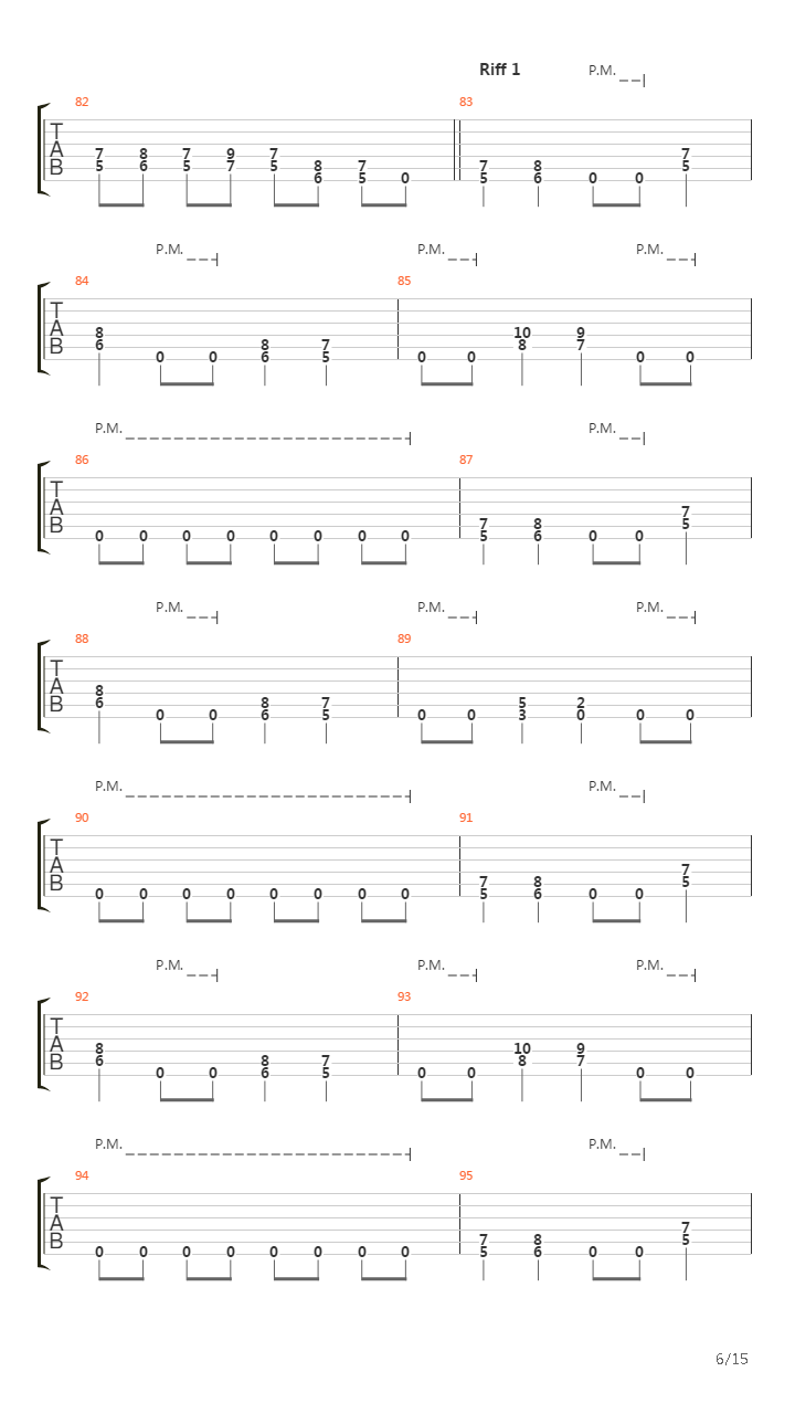 In The Trenches吉他谱