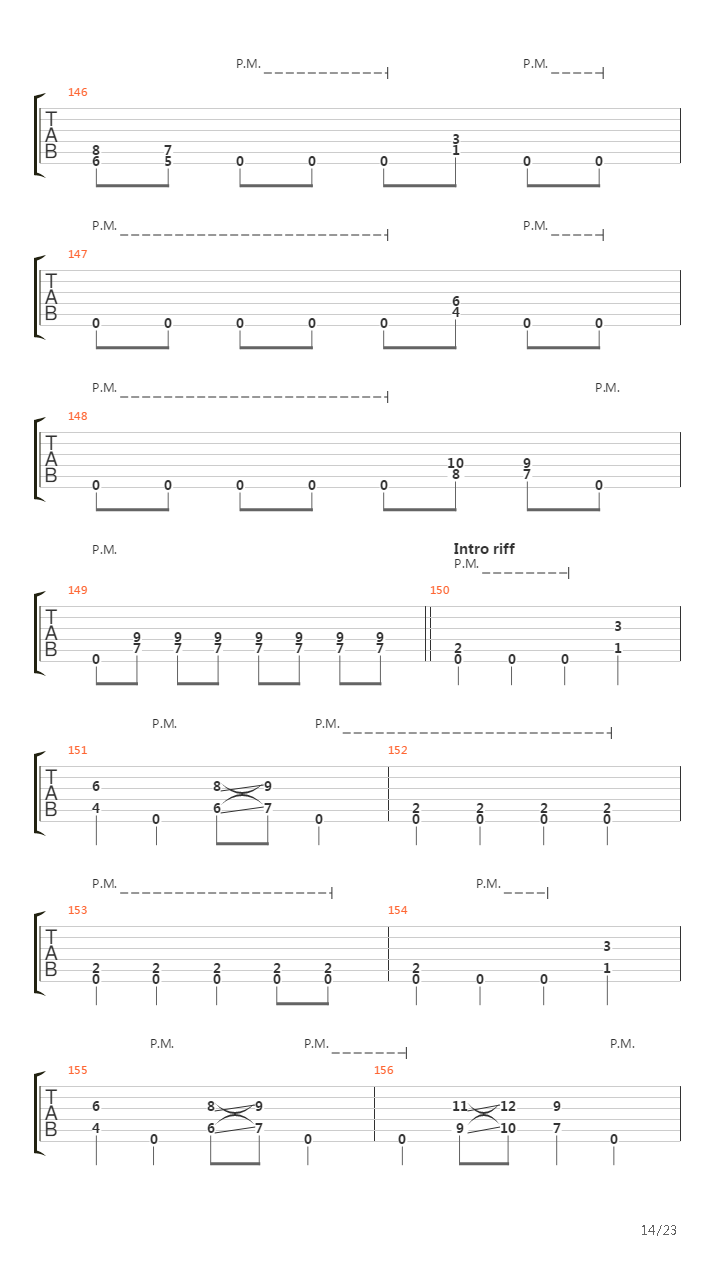 Vermin吉他谱