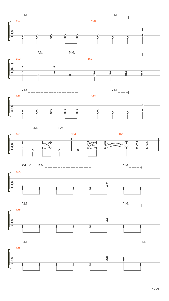 Vermin吉他谱