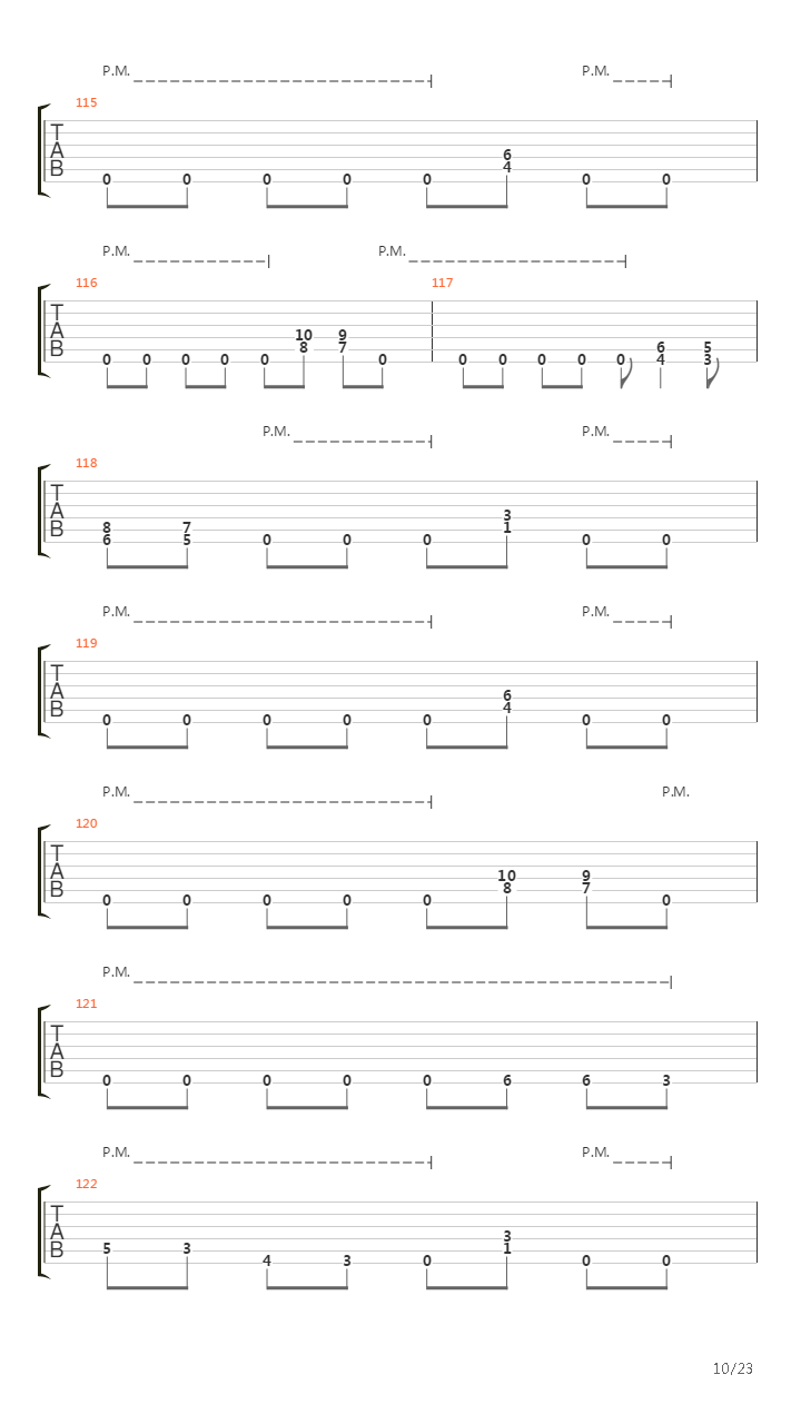 Vermin吉他谱