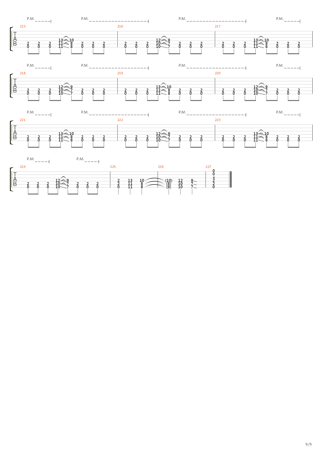 Vermin吉他谱