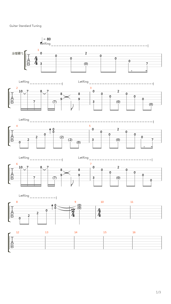 Old Man Ii Last Words And Lessons Learned吉他谱