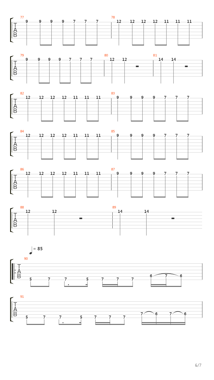 Turn It On吉他谱