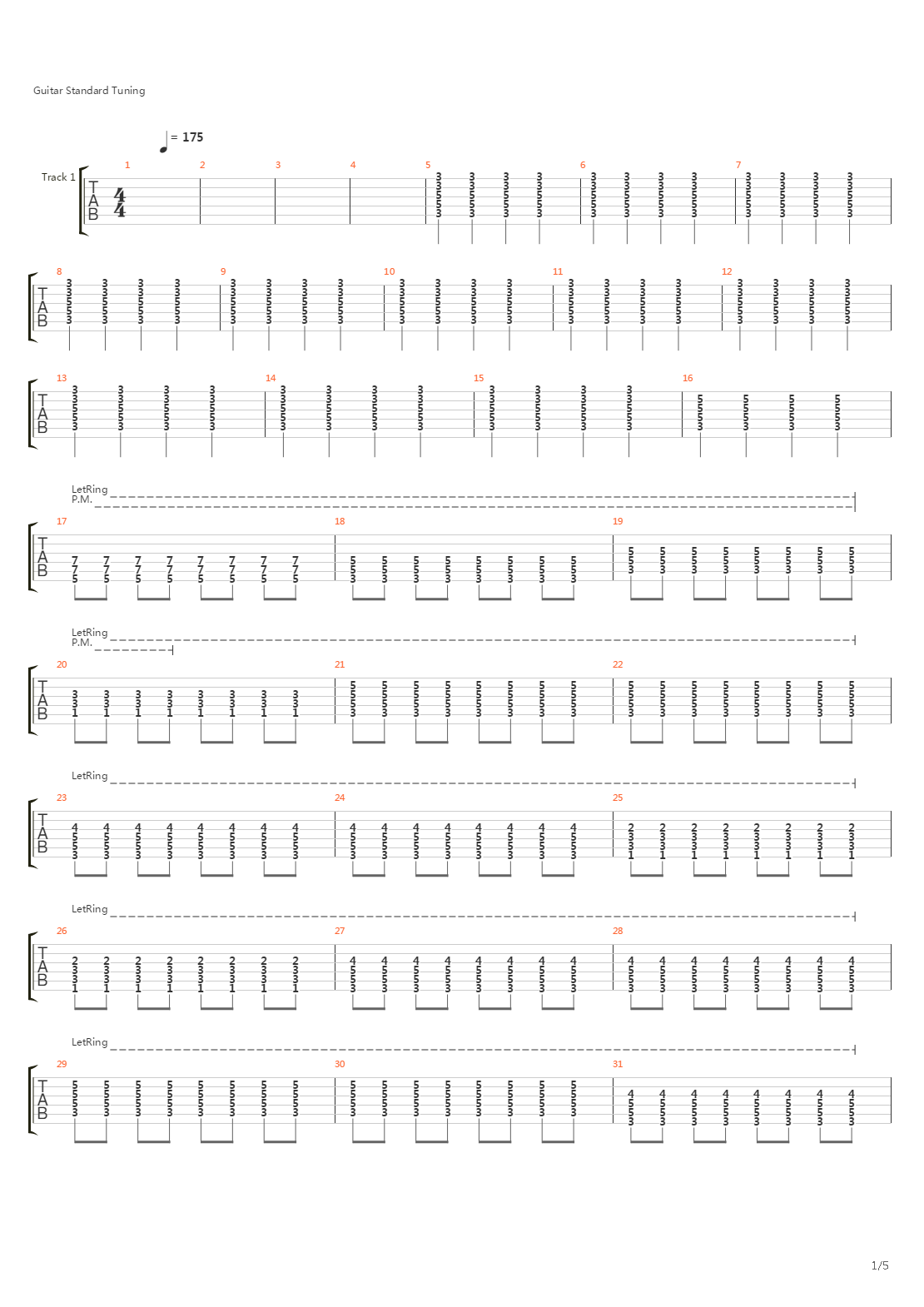 Zero吉他谱