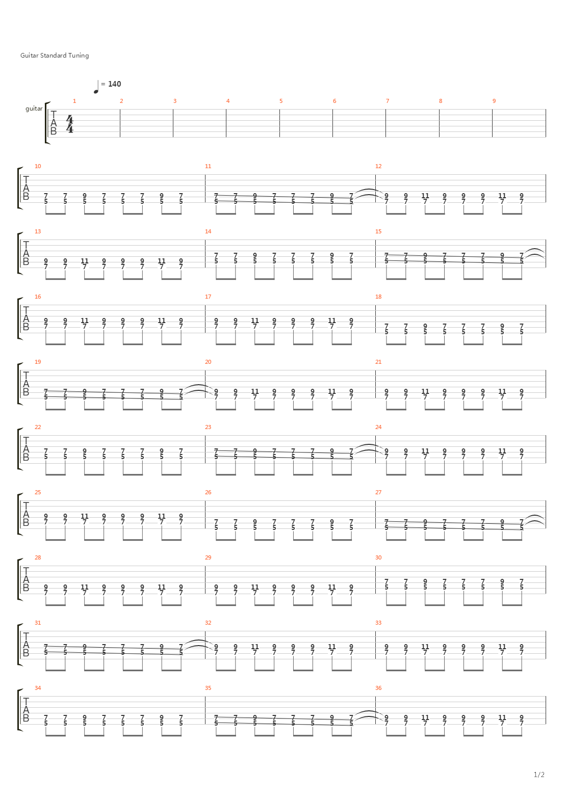 Silver Machine吉他谱