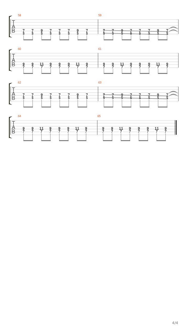 Silver Machine吉他谱