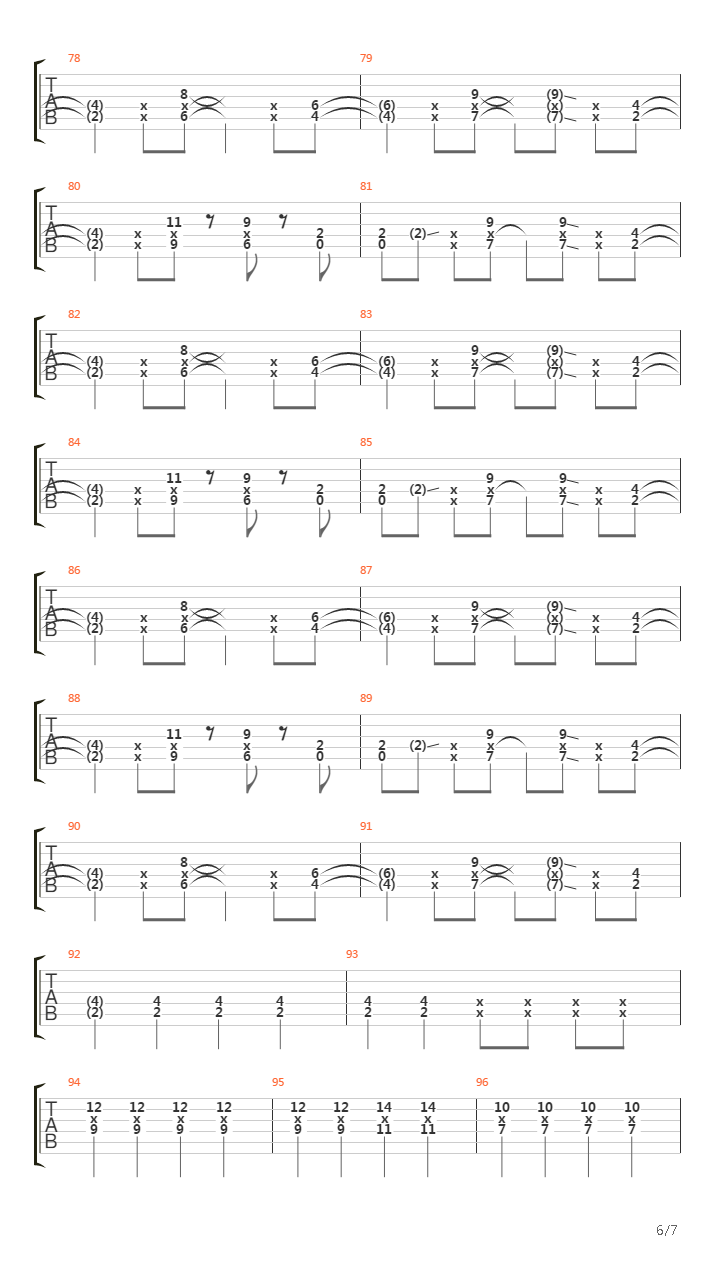 Saying Sorry吉他谱
