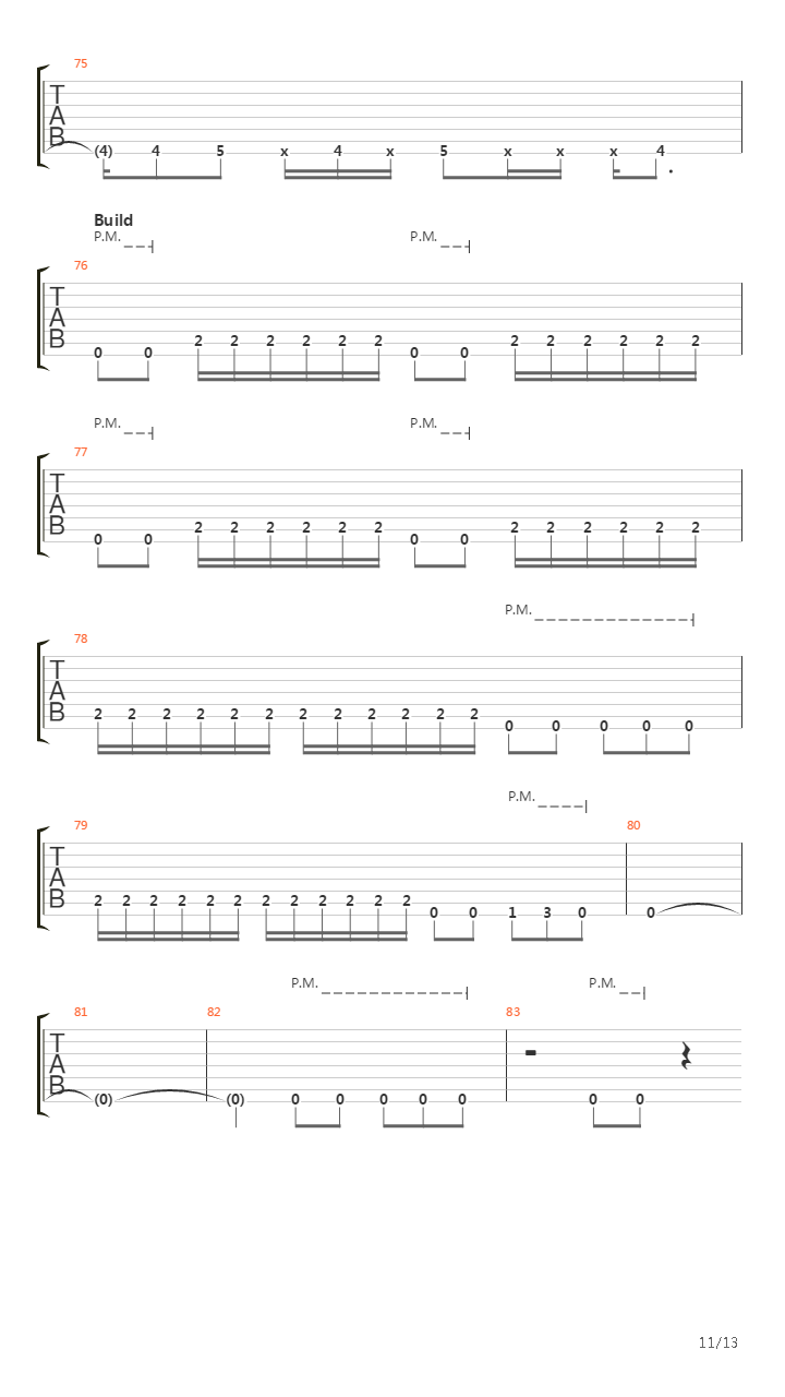 Distance吉他谱