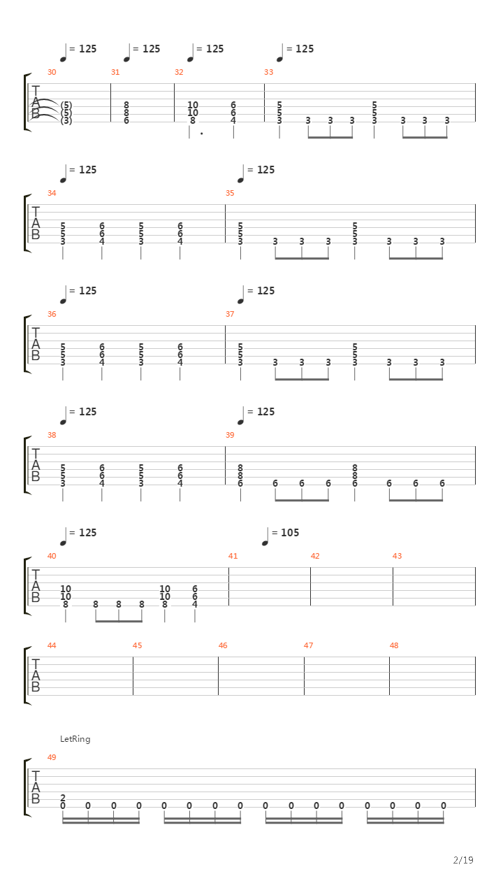 An Ode For A Haunted Wood吉他谱