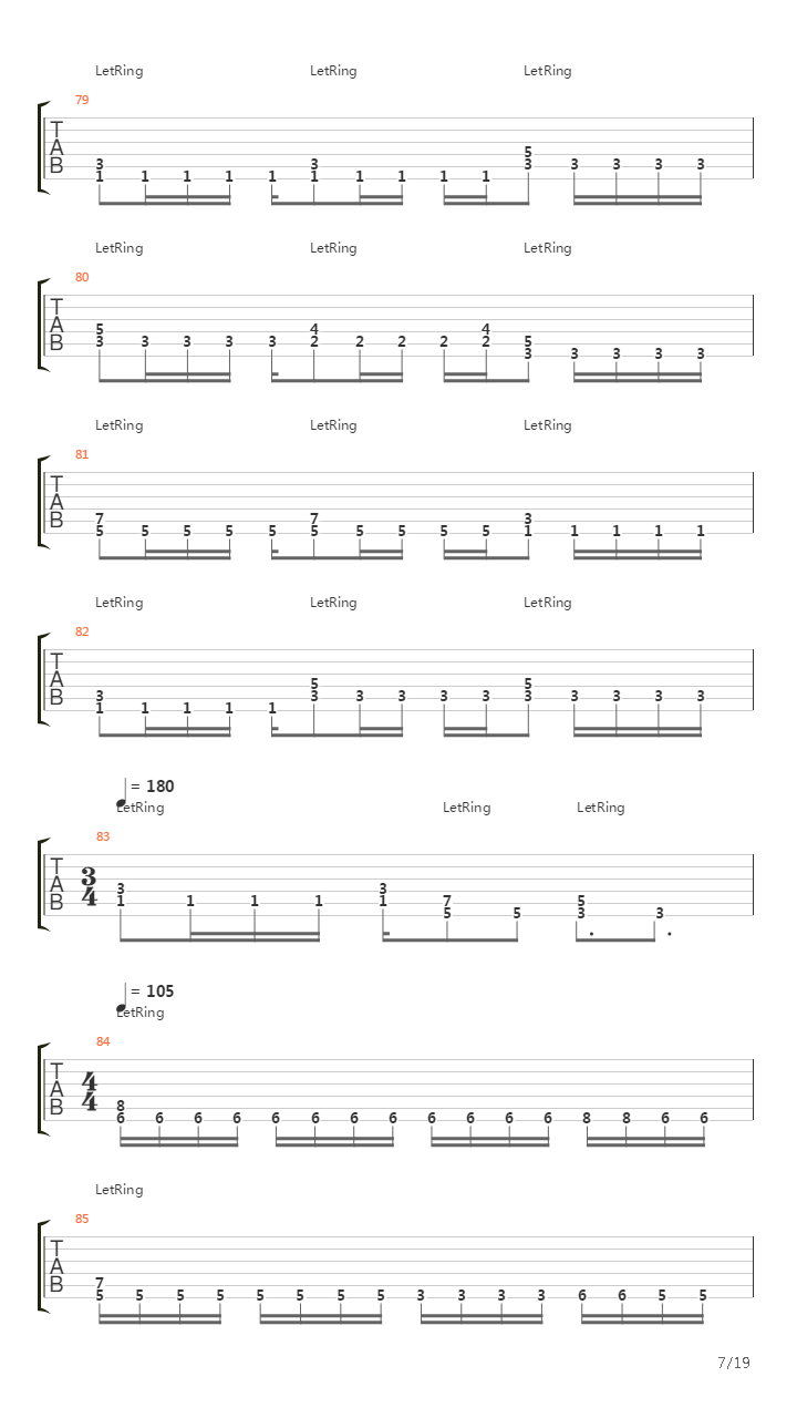 An Ode For A Haunted Wood吉他谱