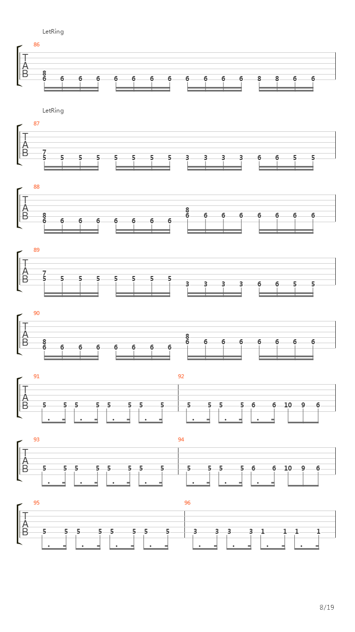 An Ode For A Haunted Wood吉他谱