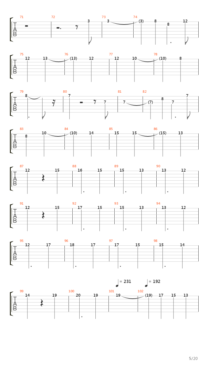 Symphony Fantastique Op14吉他谱