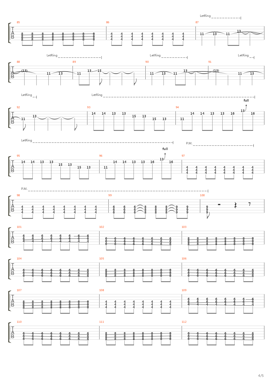 321吉他谱