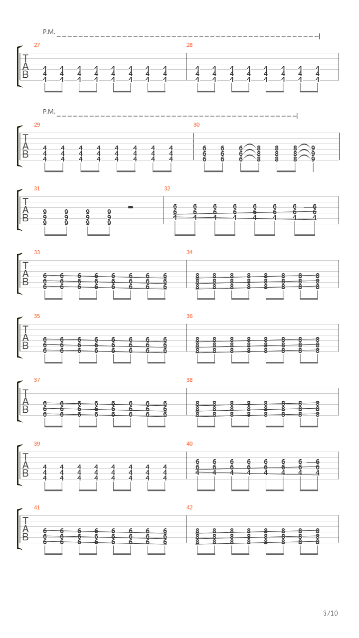 321吉他谱