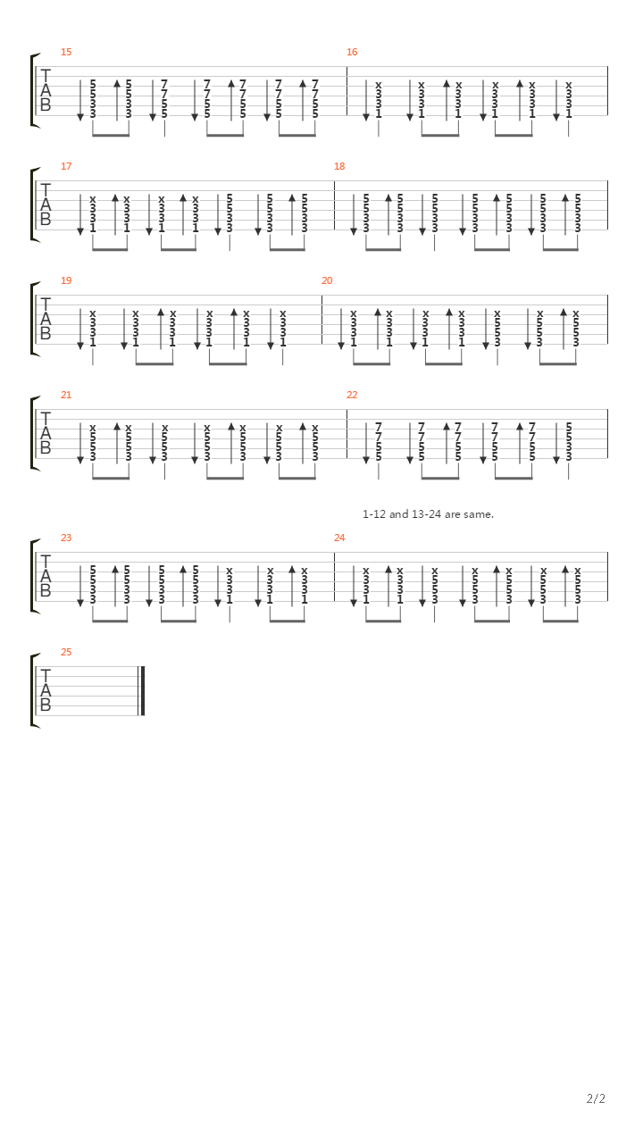 Het Gelders Volkslied吉他谱