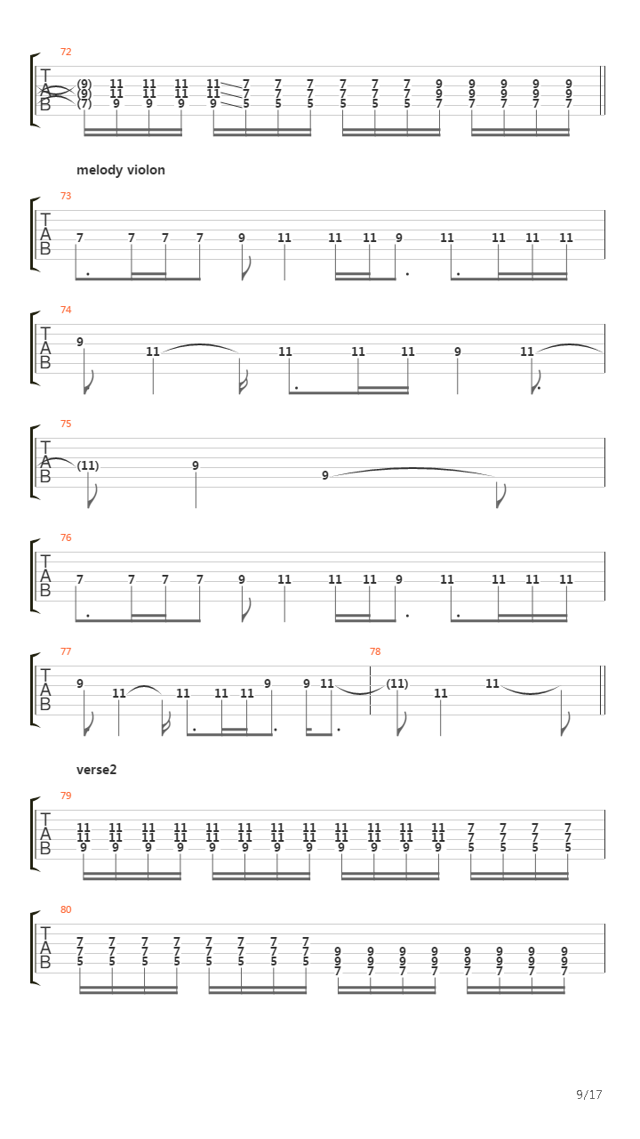 Nehalennia吉他谱