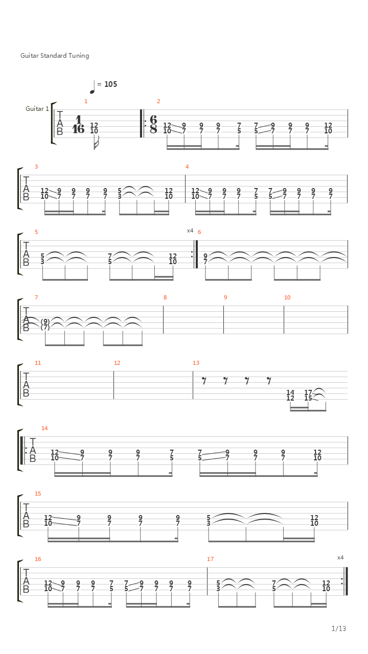 Nehalennia吉他谱