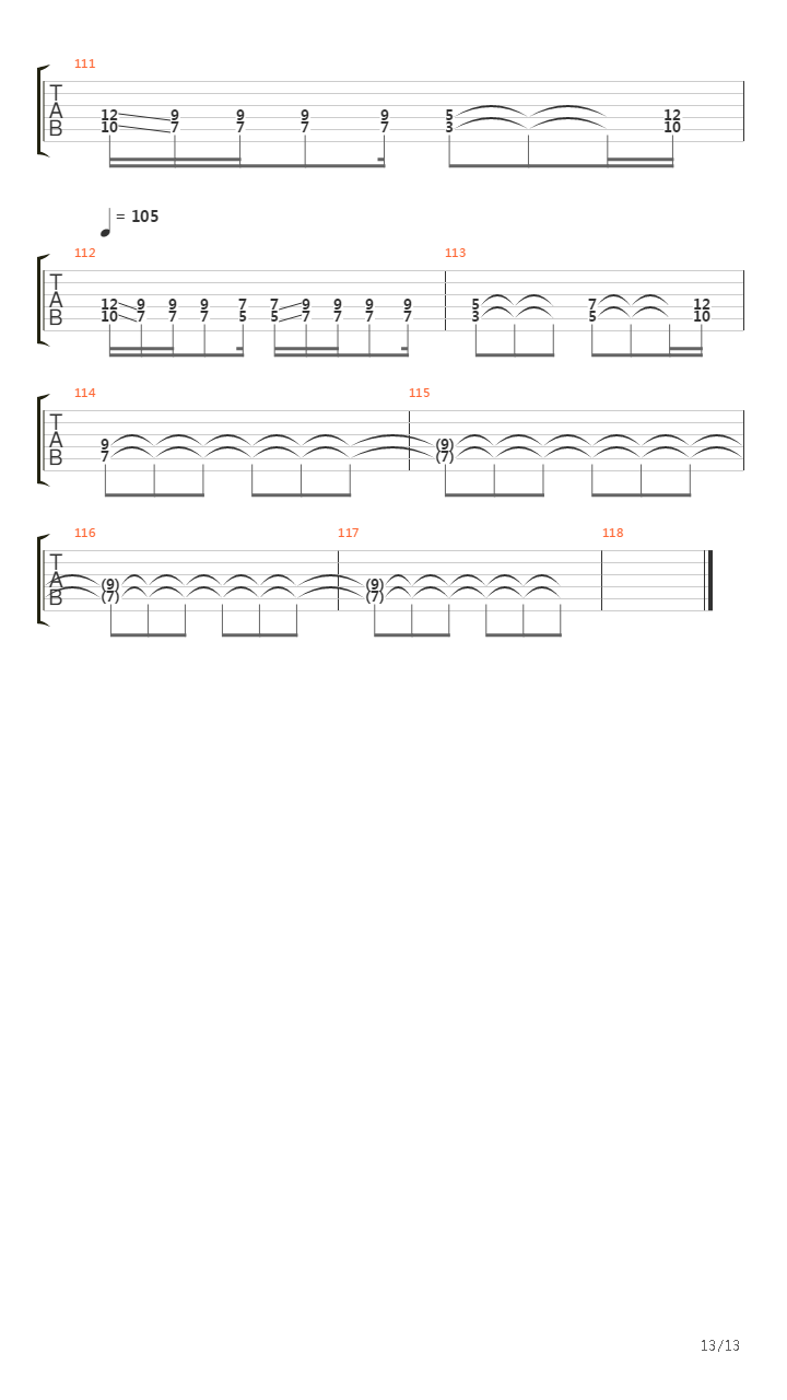 Nehalennia吉他谱