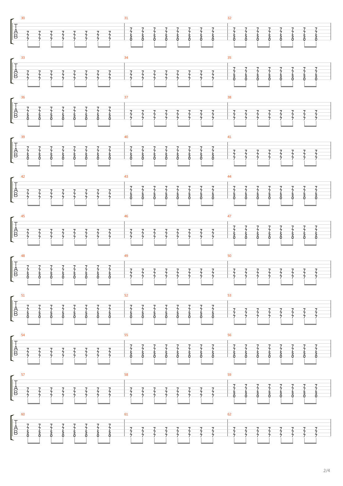 Disconnector吉他谱