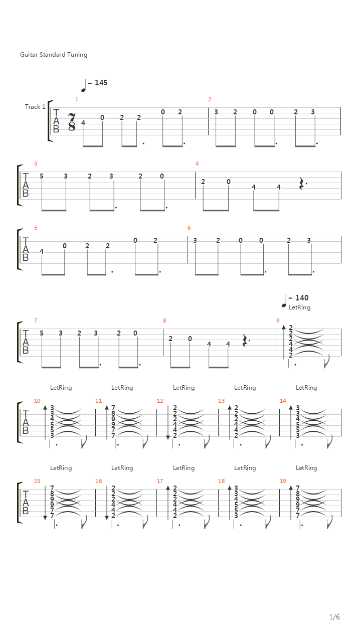 A Drinking Song吉他谱