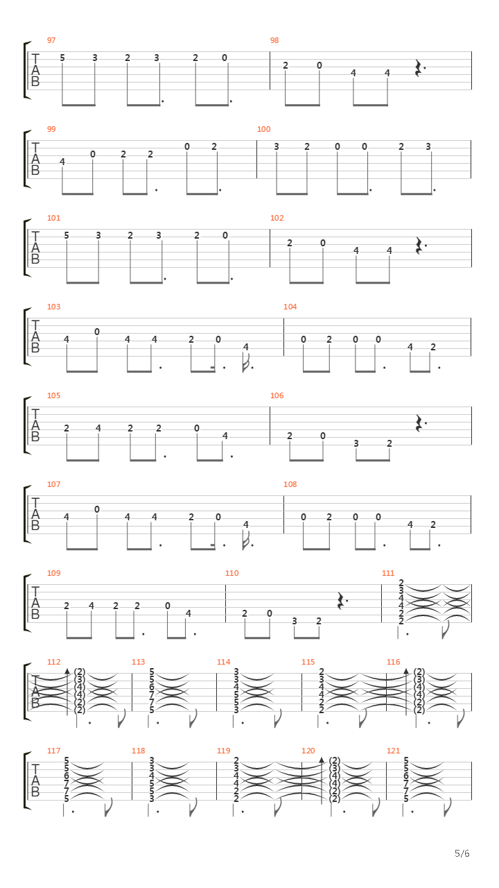 A Drinking Song吉他谱