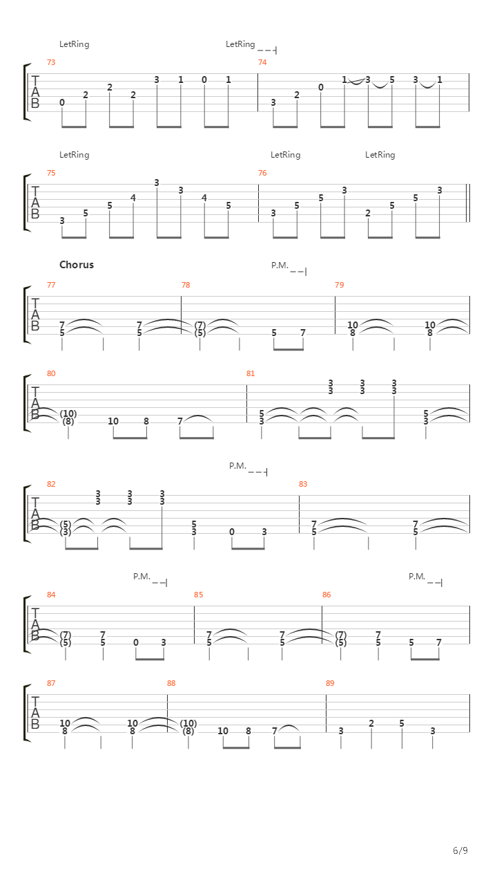 Better Man吉他谱