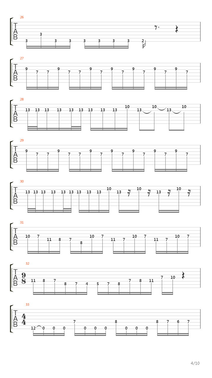 Aguascalientes吉他谱