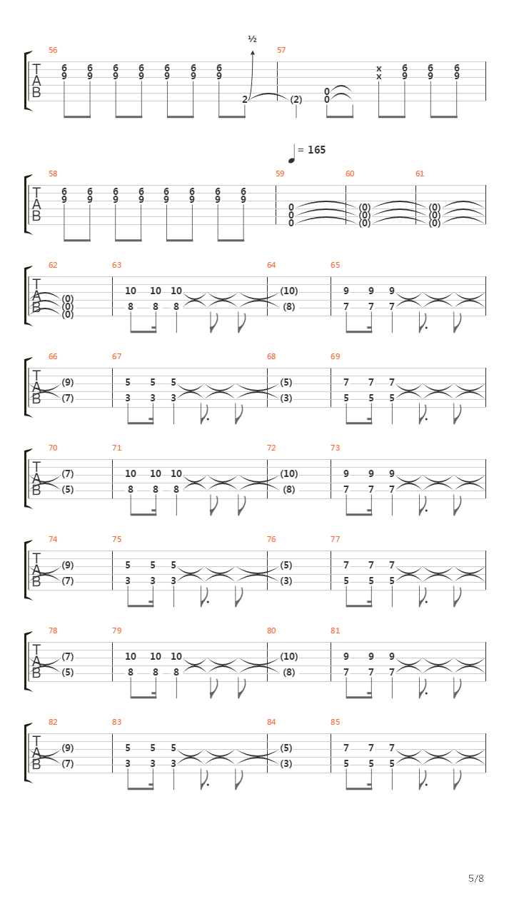 A Ghost Town For Graveyard吉他谱