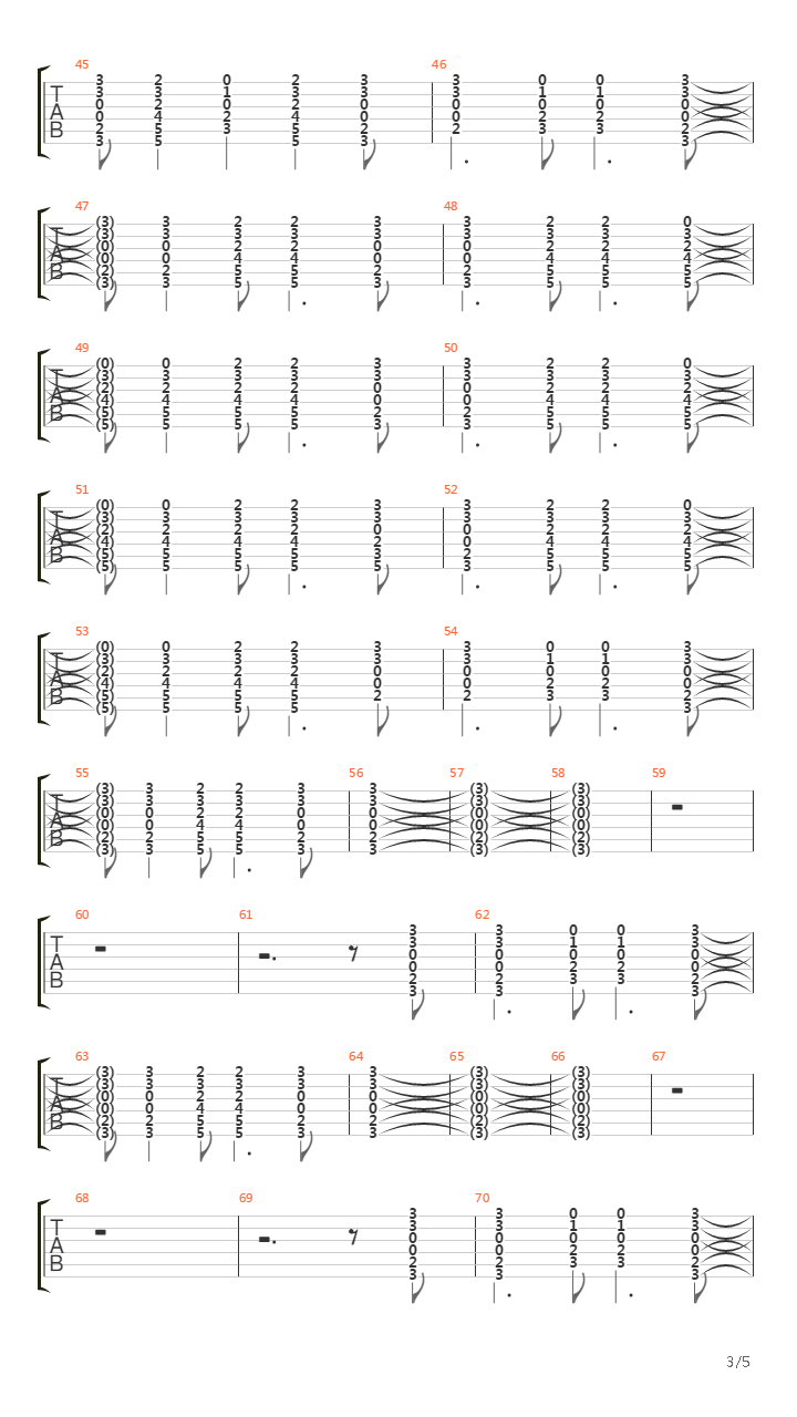 Acustica吉他谱