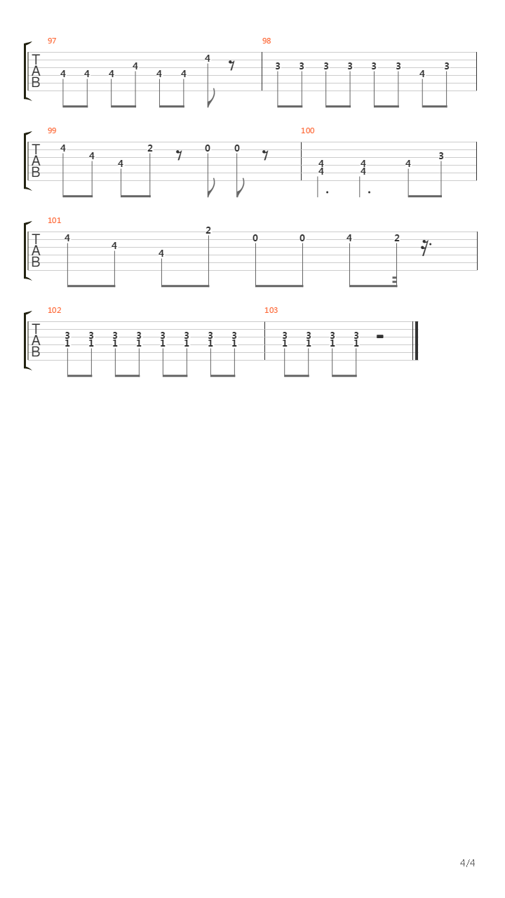 Babel吉他谱
