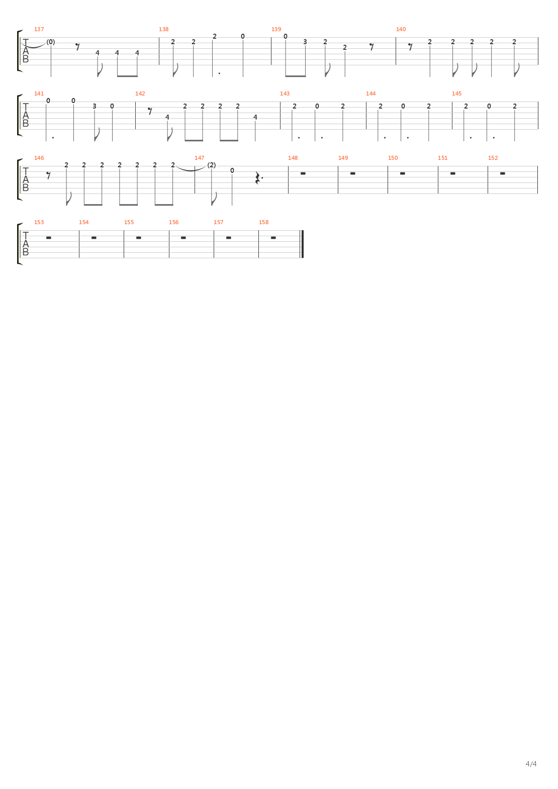 Bendecida吉他谱