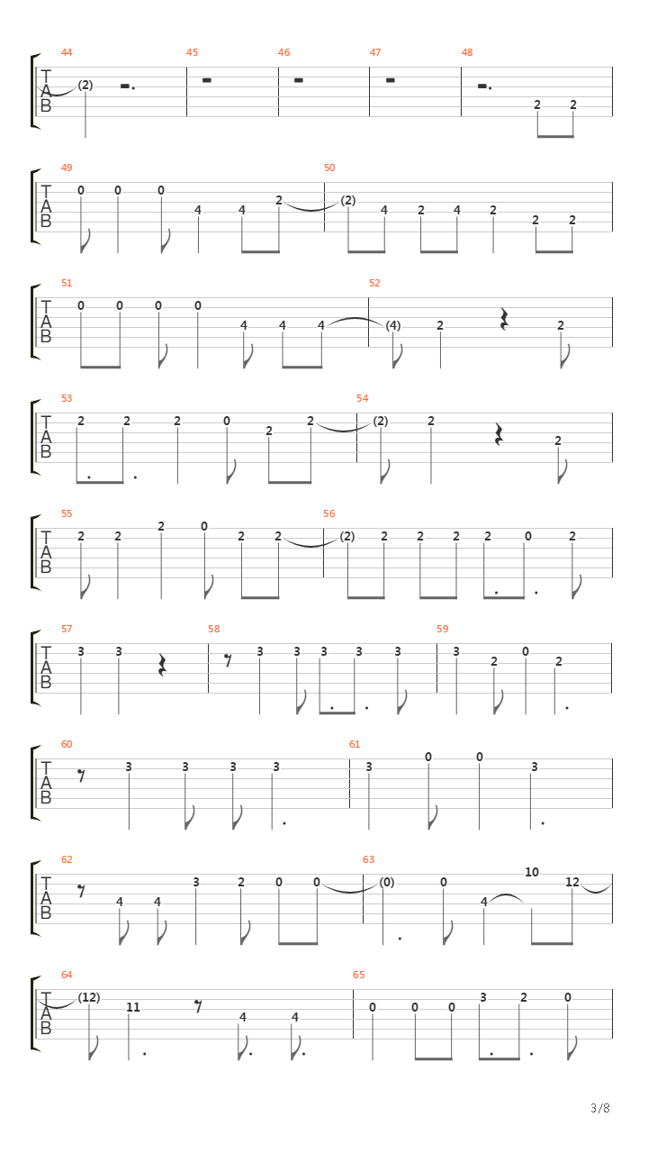 Bendecida吉他谱