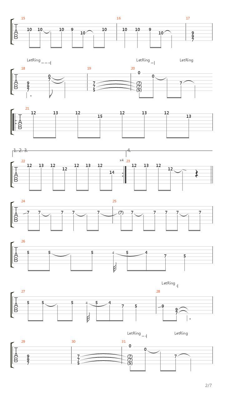 El Cuadro吉他谱