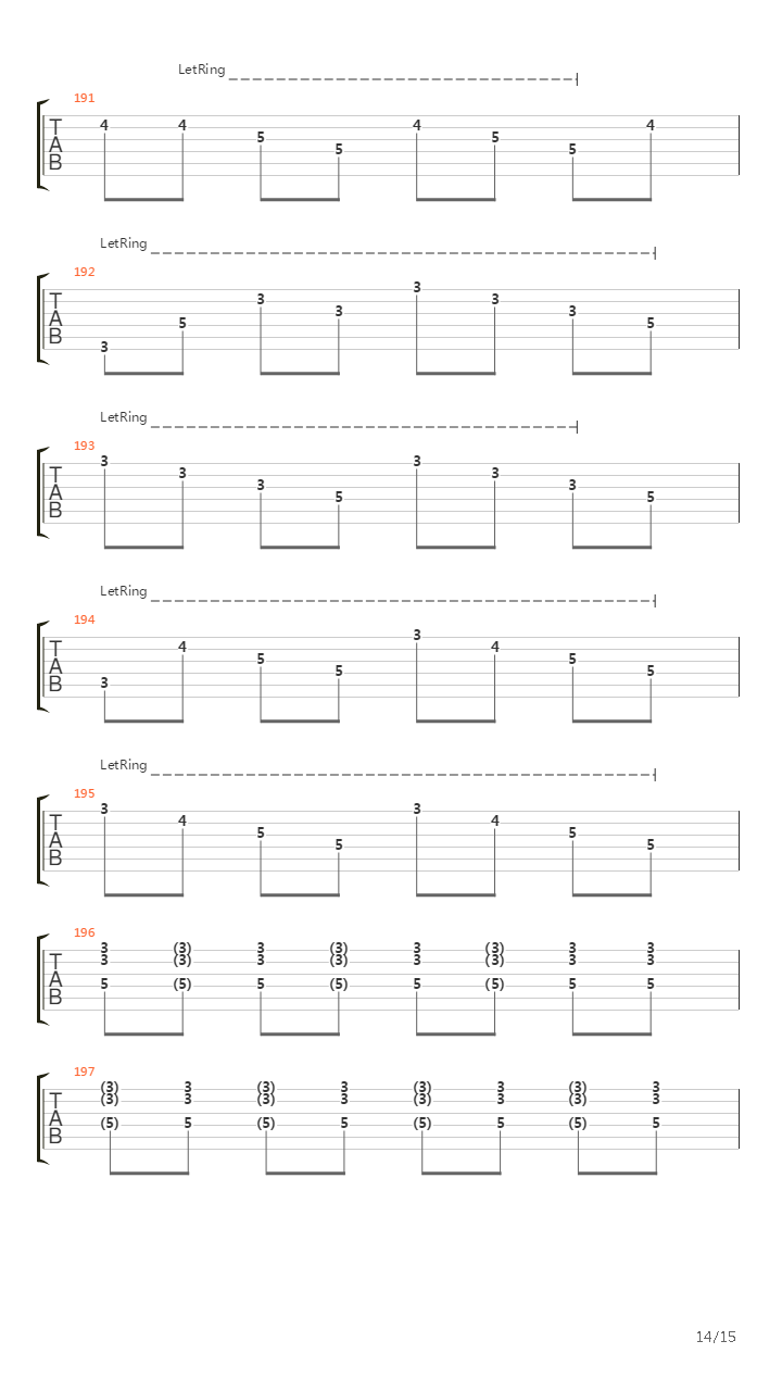 Entre Dos Tierras吉他谱