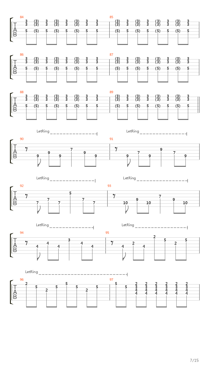 Entre Dos Tierras吉他谱