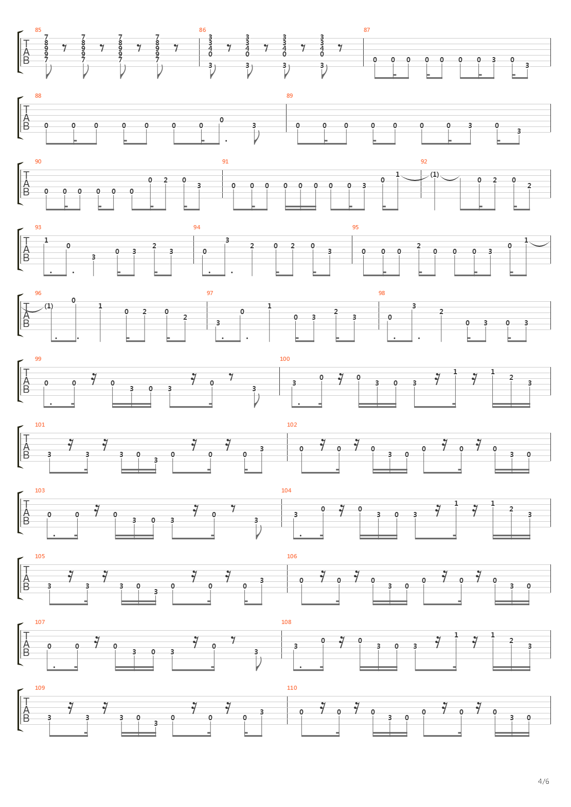 Iberia Sumergida吉他谱