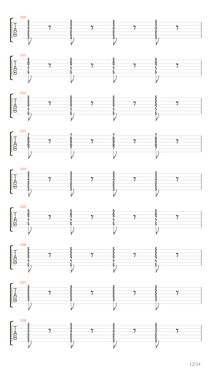 Iberia Sumergida吉他谱