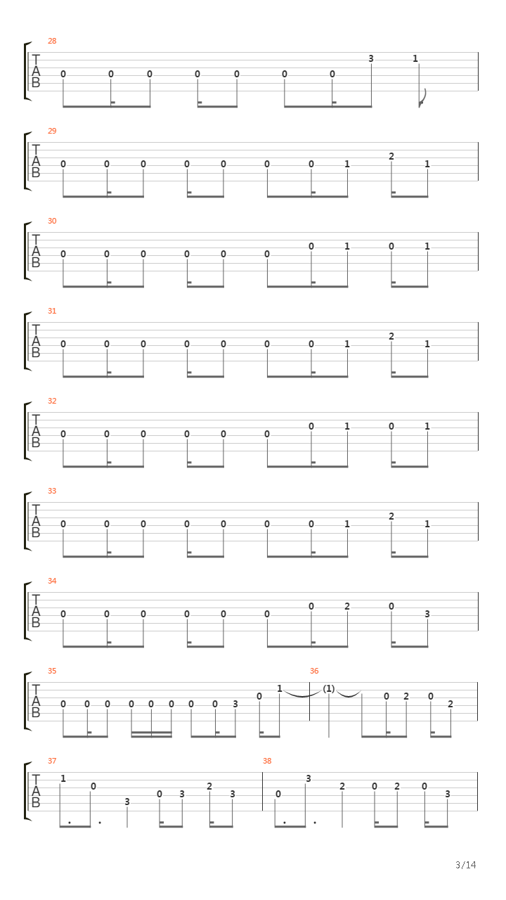 Iberia Sumergida吉他谱