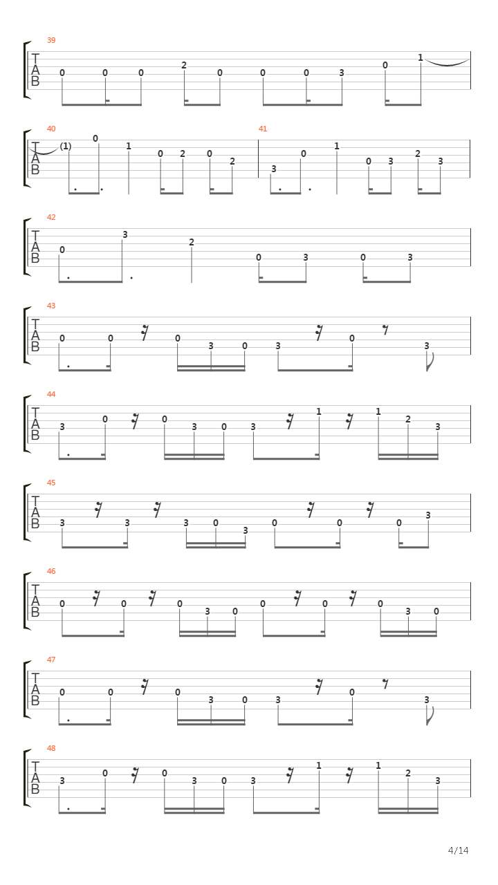 Iberia Sumergida吉他谱