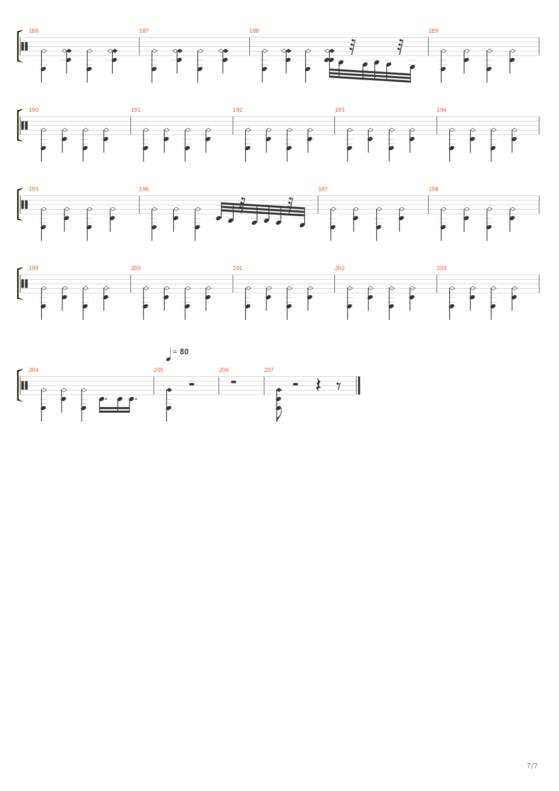 La Herida吉他谱