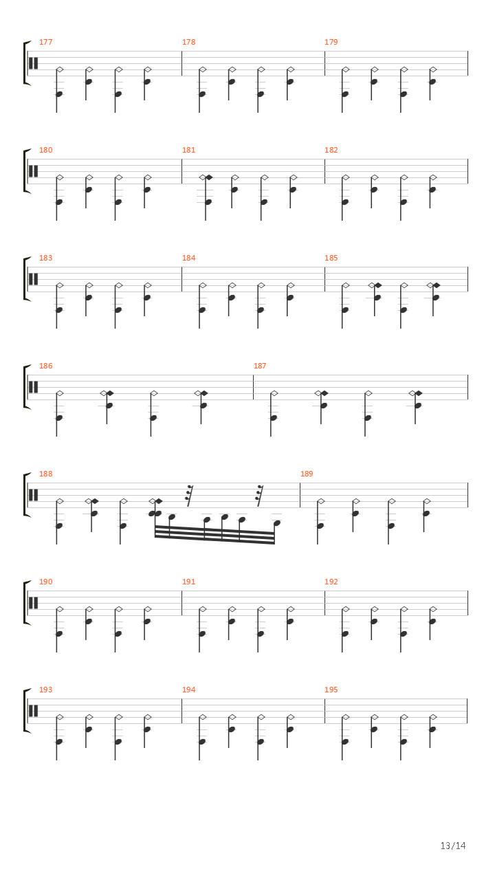 La Herida吉他谱