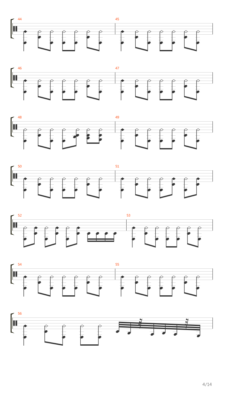 La Herida吉他谱