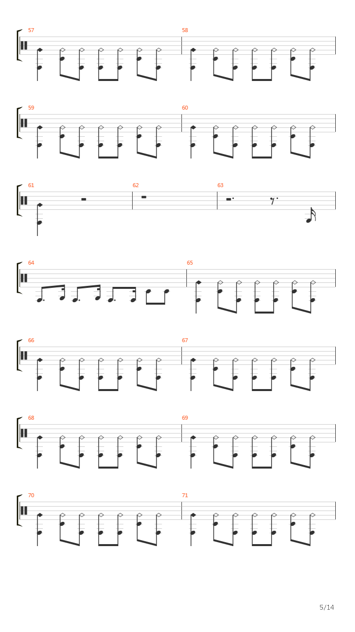 La Herida吉他谱