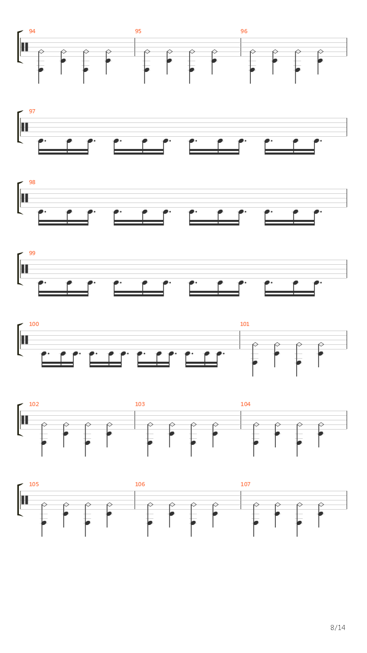 La Herida吉他谱